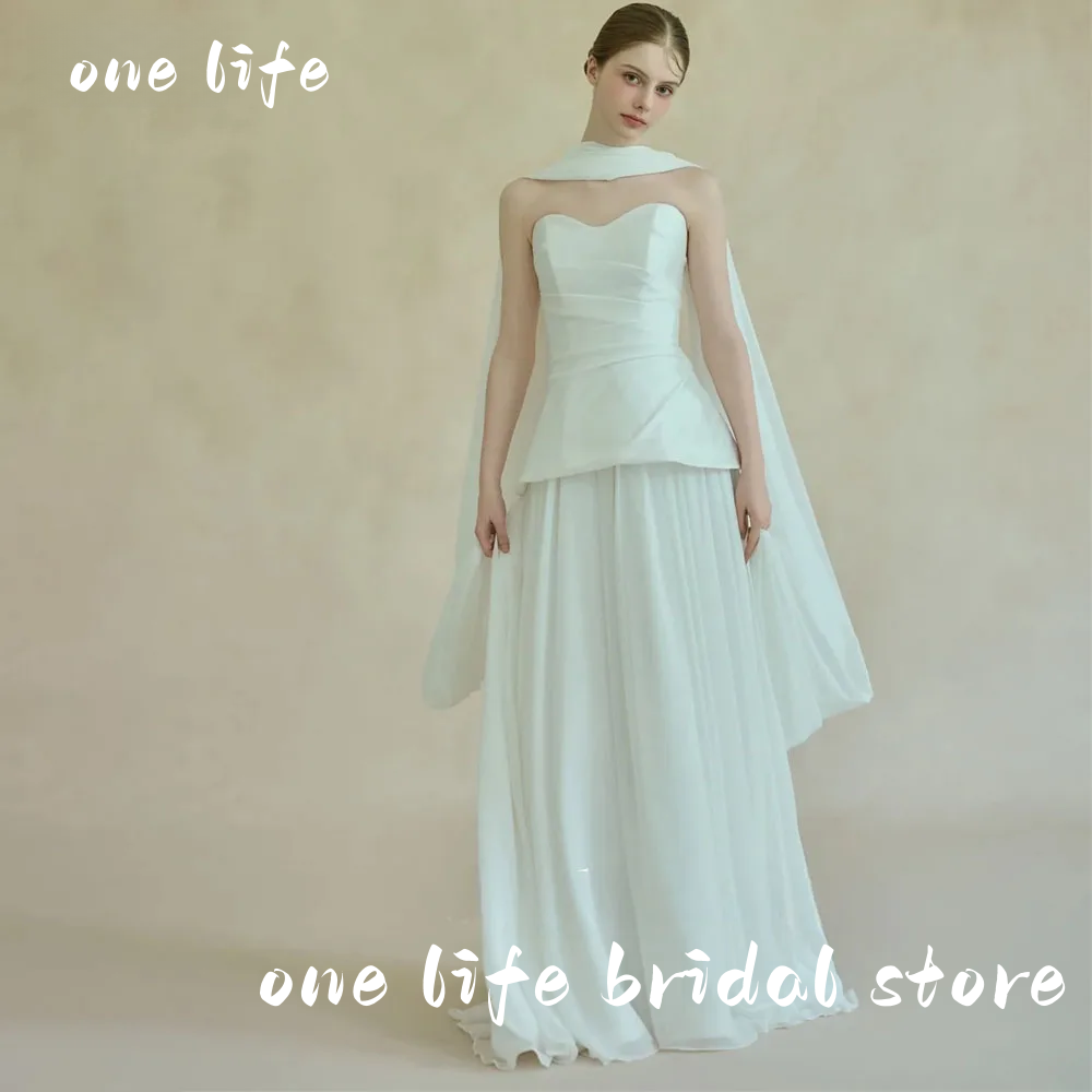 Luxury Lifestyle Dress - ONE LIFE Sweetheart 우아한 스타일 가든