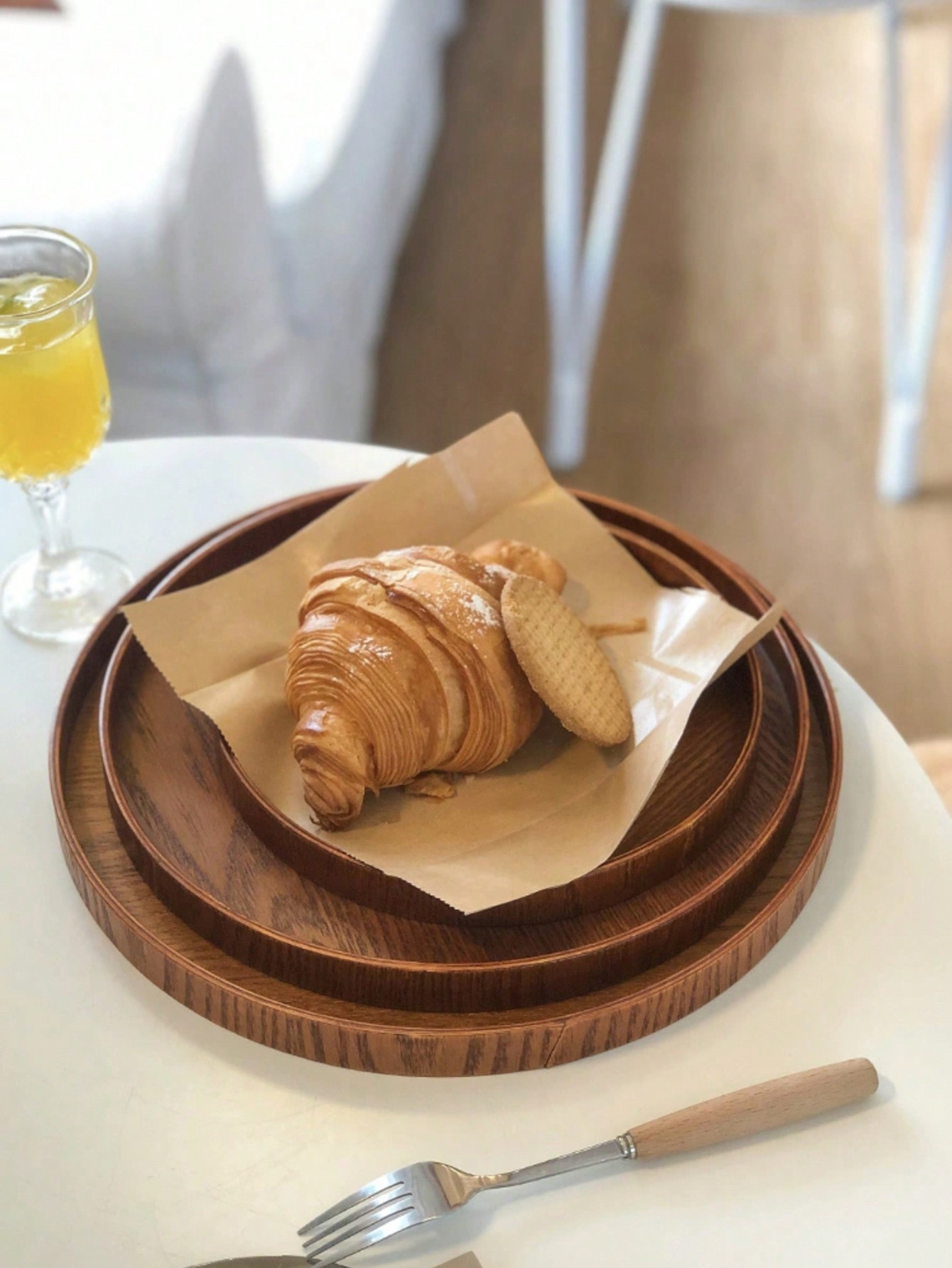 1개/3개입 천연 나무 서빙 트레이, 스낵, 케이크,  - Wooden Serving Tray 리뷰 및 가격