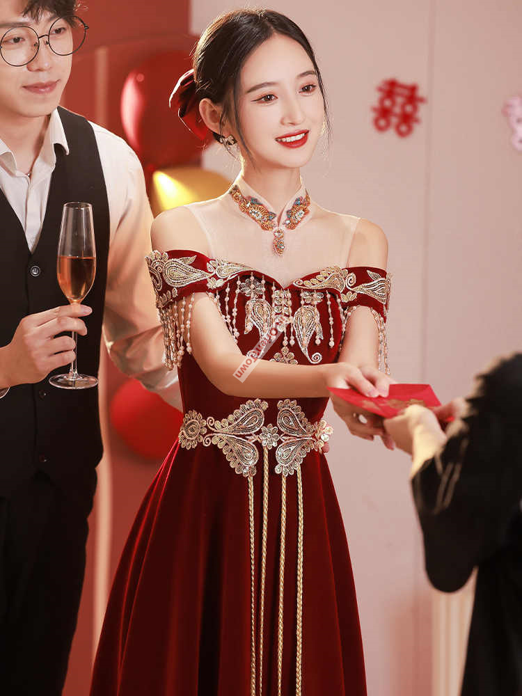 중국식 토스트 드레스 신부의 치파오 작은 체형에도 일상 - Luxury Lifestyle Dress 리뷰 및 가격