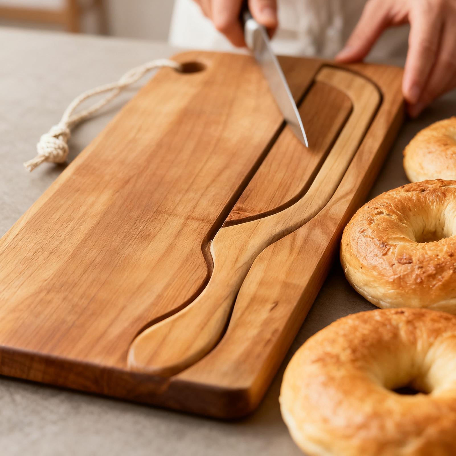 사워도우용 빵 커터, 보우 모양 스테인리스 커터, 좌우 - Wooden Serving Tray 리뷰 및 가격