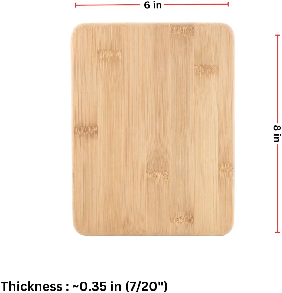 24개 세트, 8인치X6인치 대량 도매 무지 대나무 도 - Wooden Serving Tray 리뷰 및 가격