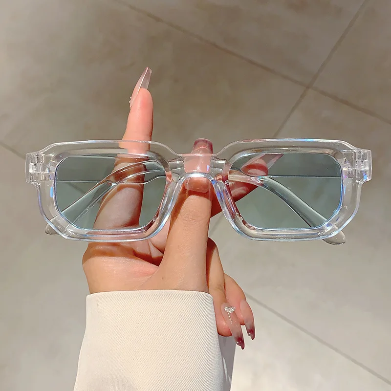빈티지 직사각형 프레임 선글라스 야외 남성 선글라스 럭 - Luxury Lifestyle Store 리뷰 및 가격
