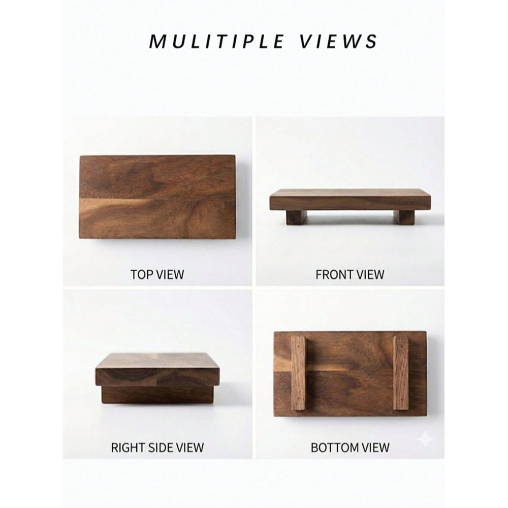세트 상품: 나무 받침이 있는 서빙 보드 장식 트레이, - Wooden Serving Tray 리뷰 및 가격
