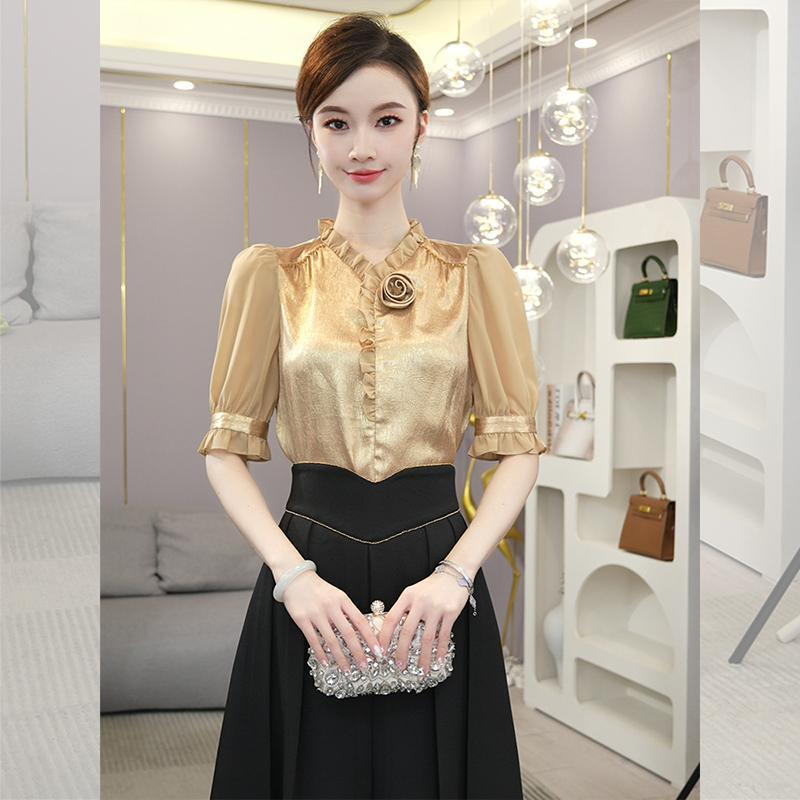 2025 뉴 여름 라이트 럭셔리 기질 틈새 프릴 하이  - Luxury Lifestyle Women 리뷰 및 가격