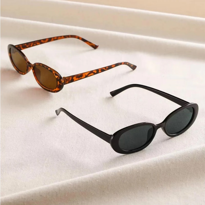 빈티지 타원형 선글라스 여성 럭셔리 브랜드 디자이너 작 - Luxury Lifestyle Store 리뷰 및 가격